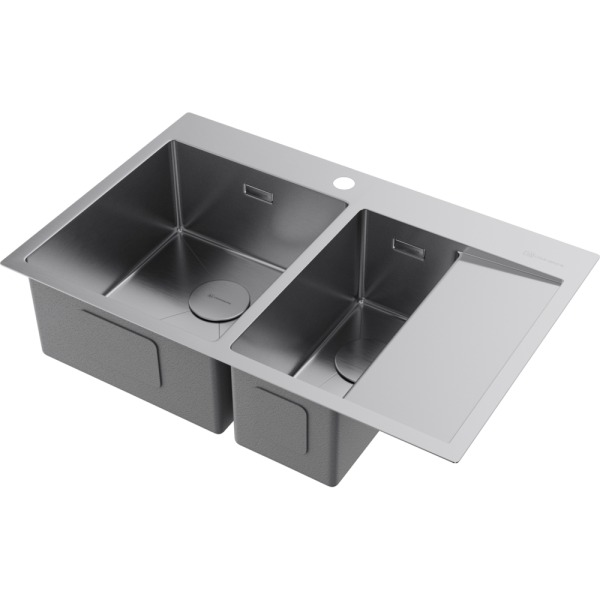 Мойка кухонная Omoikiri AKISAME 78-2 IN L 4973062, нержавеющая сталь