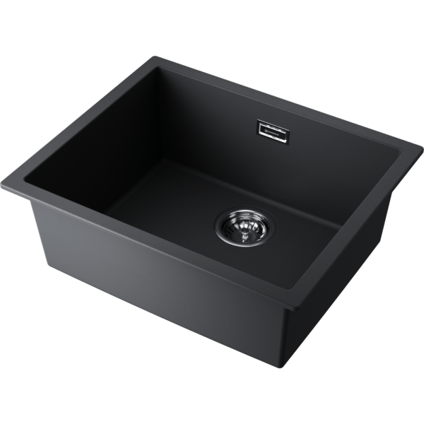 Мойка кухонная Omoikiri Yamakawa 55T-U/I BL 4993428, черный