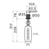 Дозатор Omoikiri OM-05 c 4995077, хром