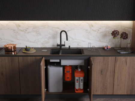 Смеситель для кухни Omoikiri AKITA-S GB 4994359, графит