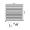 Ролл-мат Omoikiri ROLL-03-IN, 4997005, нержавеющая сталь
