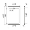Разделочная доска Omoikiri CB-03-WOOD-S, 4999008, Венге