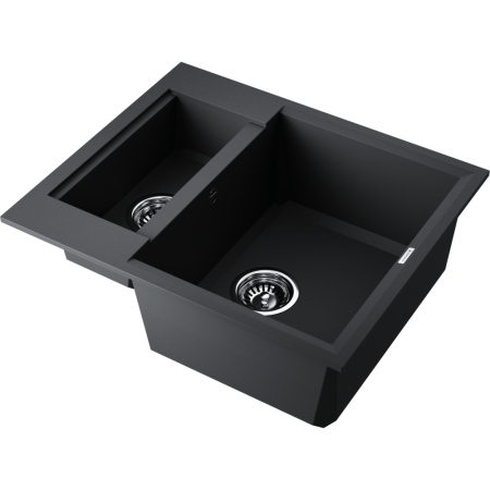 Мойка кухонная Omoikiri SAKAIME 60-2-BL 4993908, черный
