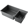 Мойка кухонная Omoikiri TEDORI 85-2-U PL 4993947, платина