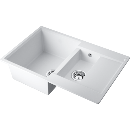 Мойка кухонная Omoikiri DAISEN 78-2T WH 4993530, белый