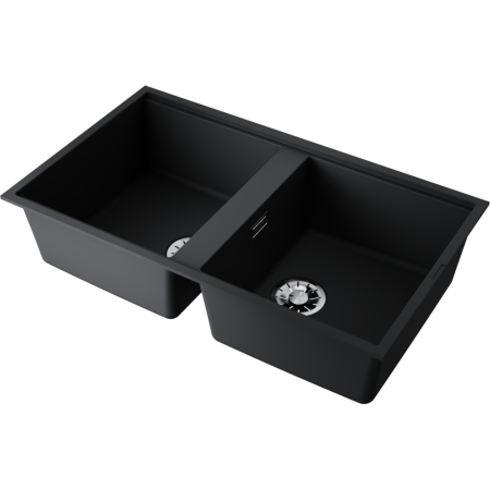 Мойка кухонная Omoikiri Kitagawa 83-2-U GB 4993811, графит
