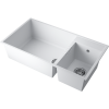 Мойка кухонная Omoikiri TEDORI 85-2-U WH 4993943, белый