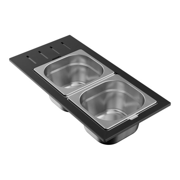Контейнер Omoikiri DC-02-2 IN, 4999075, нержавеющая сталь