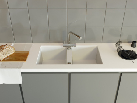 Мойка кухонная Omoikiri Kitagawa 83-2-U mo 4997201, мокко