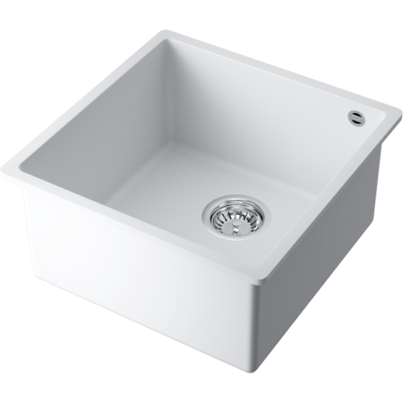 Мойка кухонная Omoikiri BOSEN 44-U WH 4993598, белый