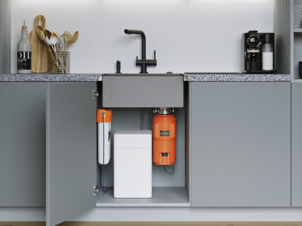 Мойка кухонная Omoikiri Taki 54-U/IF SIDE SF LG 4997092, светлое золото