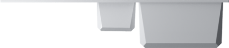 Мойка кухонная Omoikiri SAKAIME 100-2-WH 4993895, белый