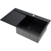 Мойка кухонная Omoikiri AKISAME 86 SIDE GB-R 4997044, графит