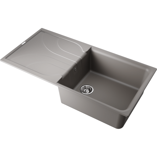 Мойка кухонная Omoikiri YASUGATA 100 GR 4993568, Leningrad grey
