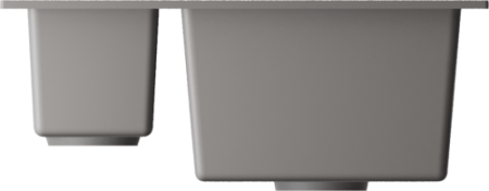 Мойка кухонная Omoikiri BOSEN 59-2A GR 4993822, Leningrad grey