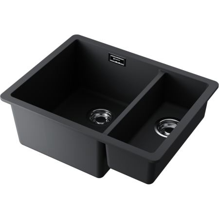 Мойка кухонная Omoikiri Kata 55-2-U-BL 4993389, черный