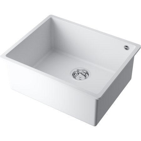 Мойка кухонная Omoikiri BOSEN 54-U WH 4993164, белый