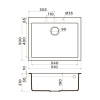 Мойка кухонная Omoikiri BOSEN 61A GR 4993825, Leningrad grey