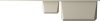 Мойка кухонная Omoikiri SAKAIME 100-2-BE 4993893, ваниль