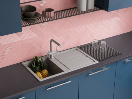 Смеситель для кухни Omoikiri NAGANO BL-P, 4974047, черный