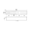 Встраиваемая сушка для посуды Omoikiri DRY-01 GM 4999107, вороненая сталь