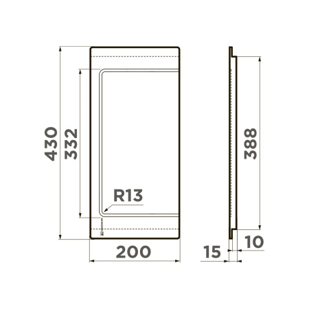 Разделочная доска Omoikiri CB-05-WOOD-M, 4999053, Венге