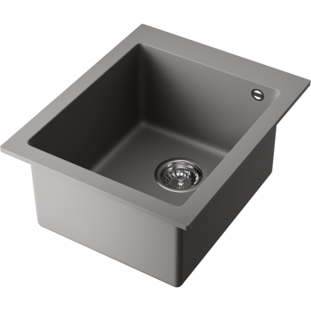 Мойка кухонная Omoikiri BOSEN 41A GR 4993813, Leningrad grey
