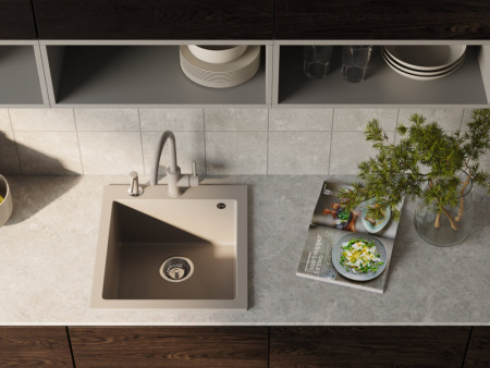 Мойка кухонная Omoikiri BOSEN 47-GR 4993594, Leningrad grey
