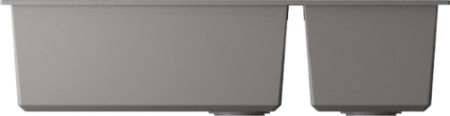 Мойка кухонная Omoikiri TEDORI 85-2-U GR 4993542, Leningrad grey