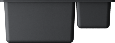 Мойка кухонная Omoikiri Kata 55-2-U-BL 4993389, черный
