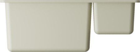 Мойка кухонная Omoikiri Kata 55-2-U-BE 4993387, ваниль