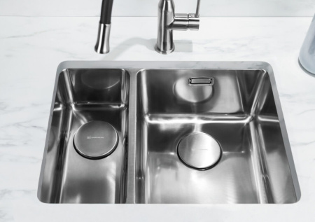 Мойка кухонная Omoikiri Tadzava 58-2-U/I IN-R 4993773, нержавеющая сталь