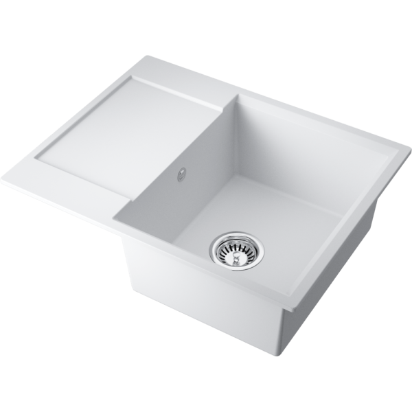 Мойка кухонная Omoikiri DAISEN 65T-WH 4993514, белый