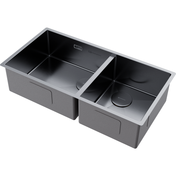 Мойка кухонная Omoikiri TAKI 85-2-LB-U/IF SIDE IN 4997037, нержавеющая сталь